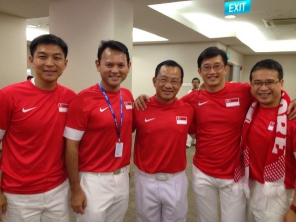 Tan Chuan-Jin, Zaqy, Seah Kian Peng, Teo Ser Luck and Edwin Tong