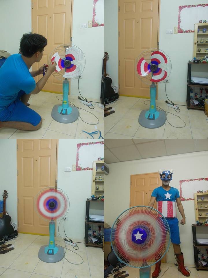 low cost cosplay captain america