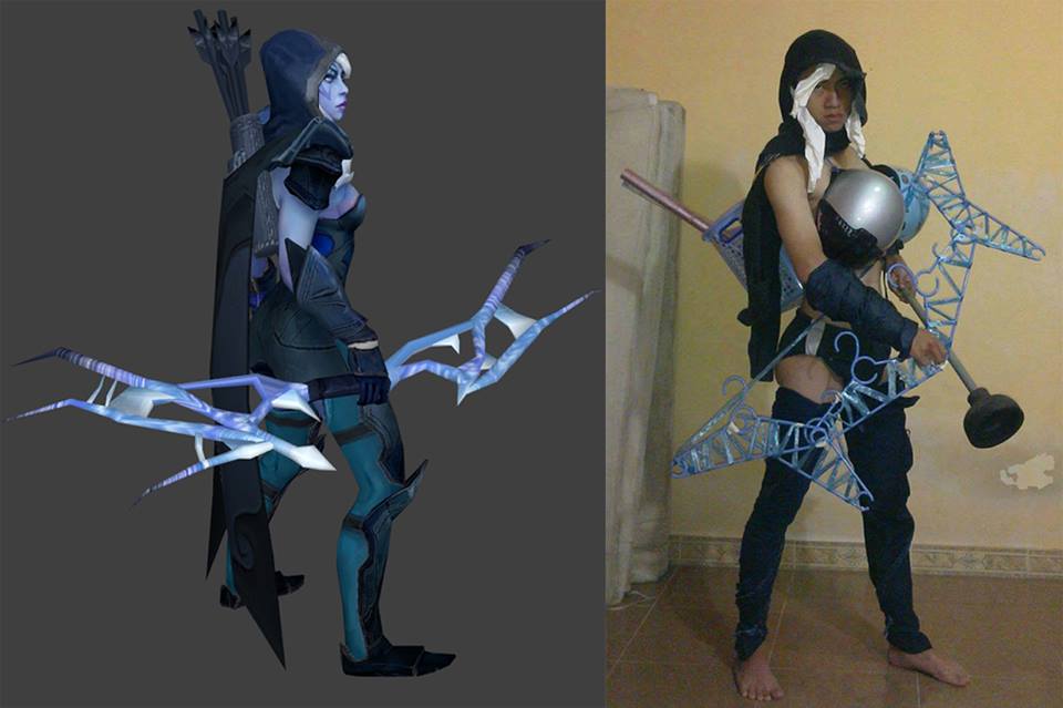 low cost cosplay drow ranger