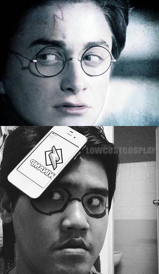 low cost cosplay harry potter