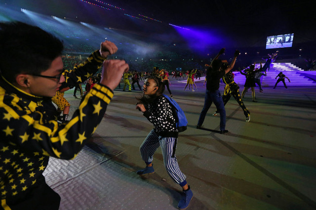 28th SEA Games Singapore 2015 - National Stadium, Singapore - 5/6/15 Opening Ceremony - Performers during Act 3: Youth Expression TEAMSINGAPORE SEAGAMES28 Mandatory Credit: Singapore SEA Games Organising Committee / Action Images via Reuters