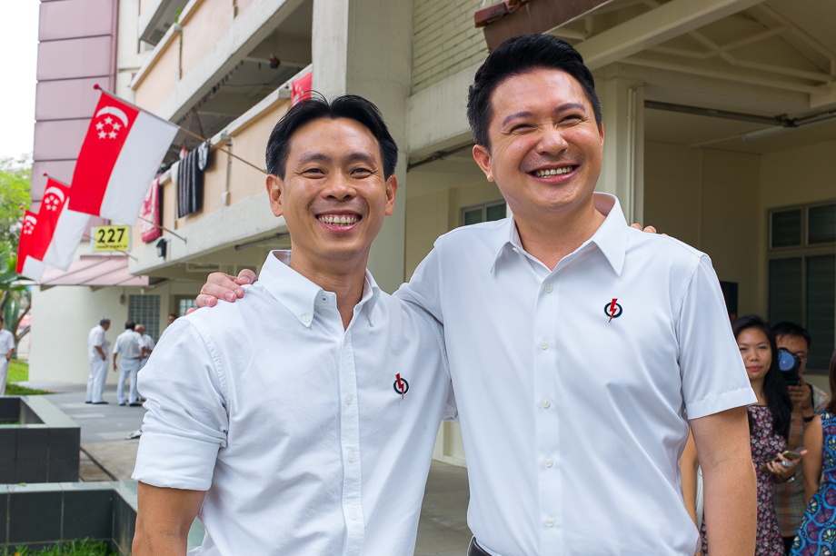 Nee Soon CC, Singapore. 2015 Nee Soon PAP Candidates Introduction. 26.8.2015. Photo by: Jamie Chan
