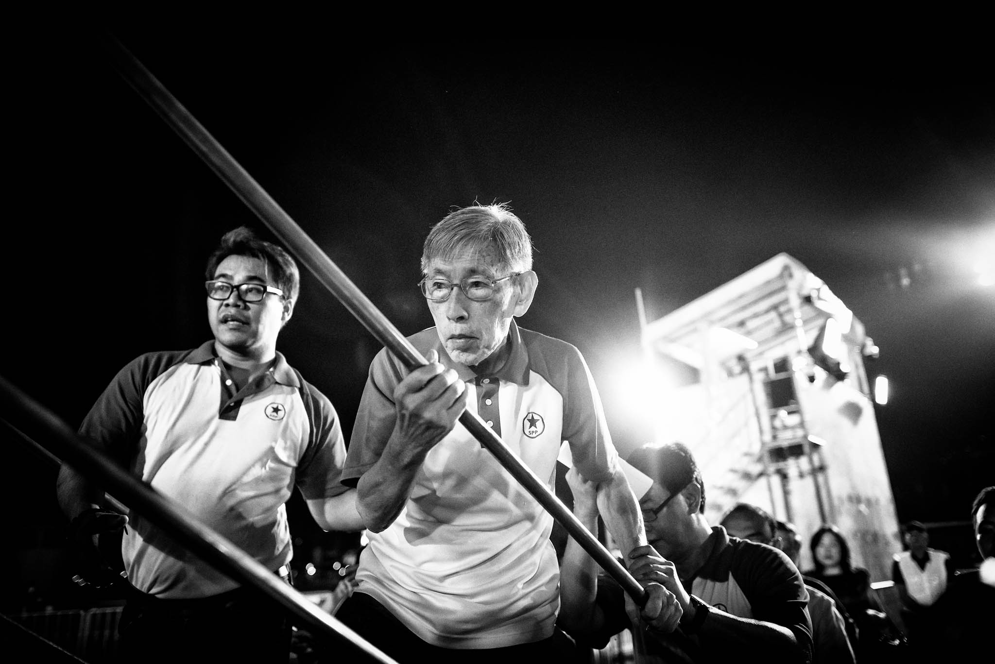 Singapore People's Party rally at Satdium Boulevard. 2015/09/06. #ge2015 #singapore #mothershipsg #singaporeson #edwinkoo