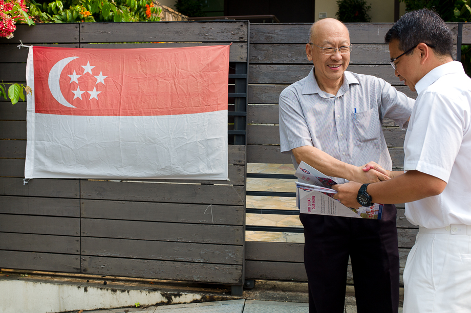 Siglap Hill, Singapore 2015 PAP Edwin Tong Interview 7.9.2015. Photo by: Jamie Chan for MothershipSG