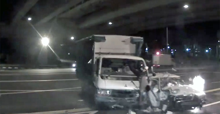 New Video Footage Clearly Shows Lorry Driver In The Wrong, Killed ...