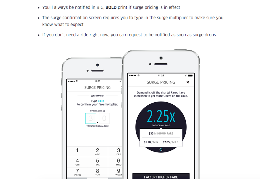 Screenshot from Uber.com