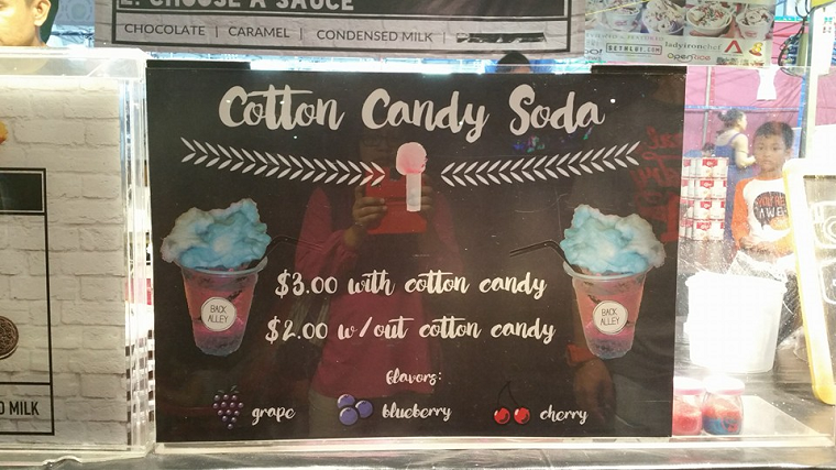 cotton candy soda