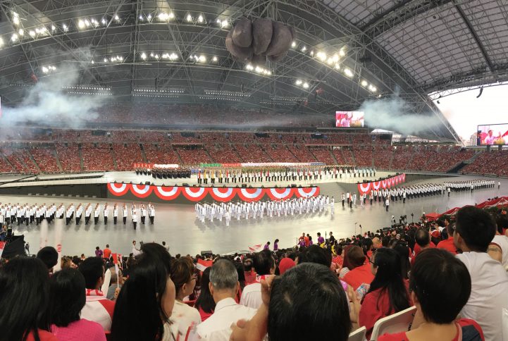 Parade segment of NDP 2016 Preview Show. Courtesy of Wilson Ng. 