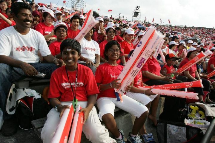 Spectators at the 2006 NDP. Source. 