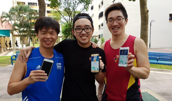 Singapore pokemon players