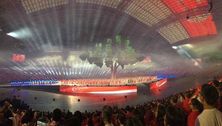 Show segment of NDP 2016 Preview Show. Courtesy of Wilson Ng. 