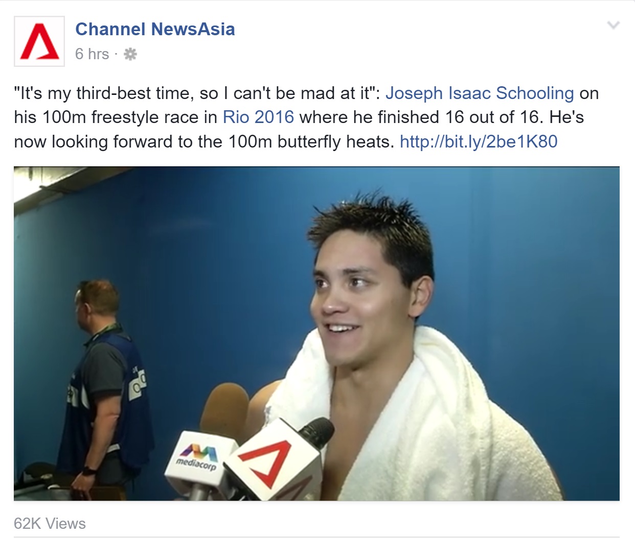 Sports Mag Criticises Joseph Schooling S Soundbites As Douchey Sounding Wants Him To Apologise Mothership Sg News From Singapore Asia And Around The World