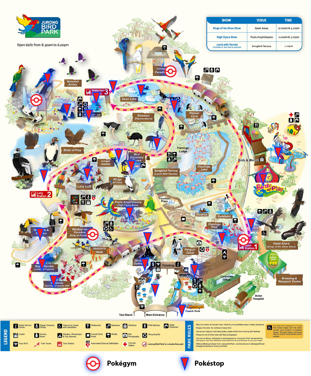 Map courtesy of Wildlife Reserves Singapore