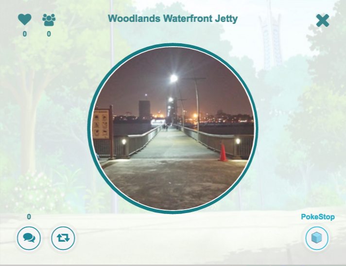 Woodlands Waterfront Jetty PokéStop 