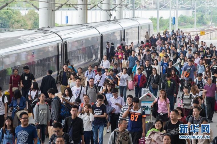 Nanjing Train Station. Source: Xinhua 新华