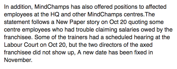 Screenshot from TNP