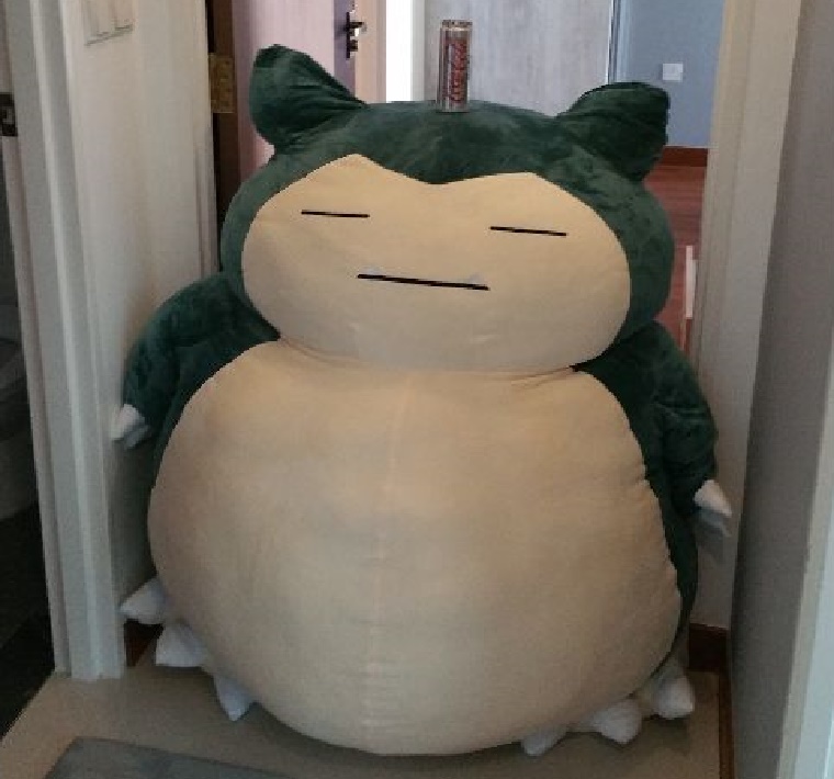 life size snorlax pillow