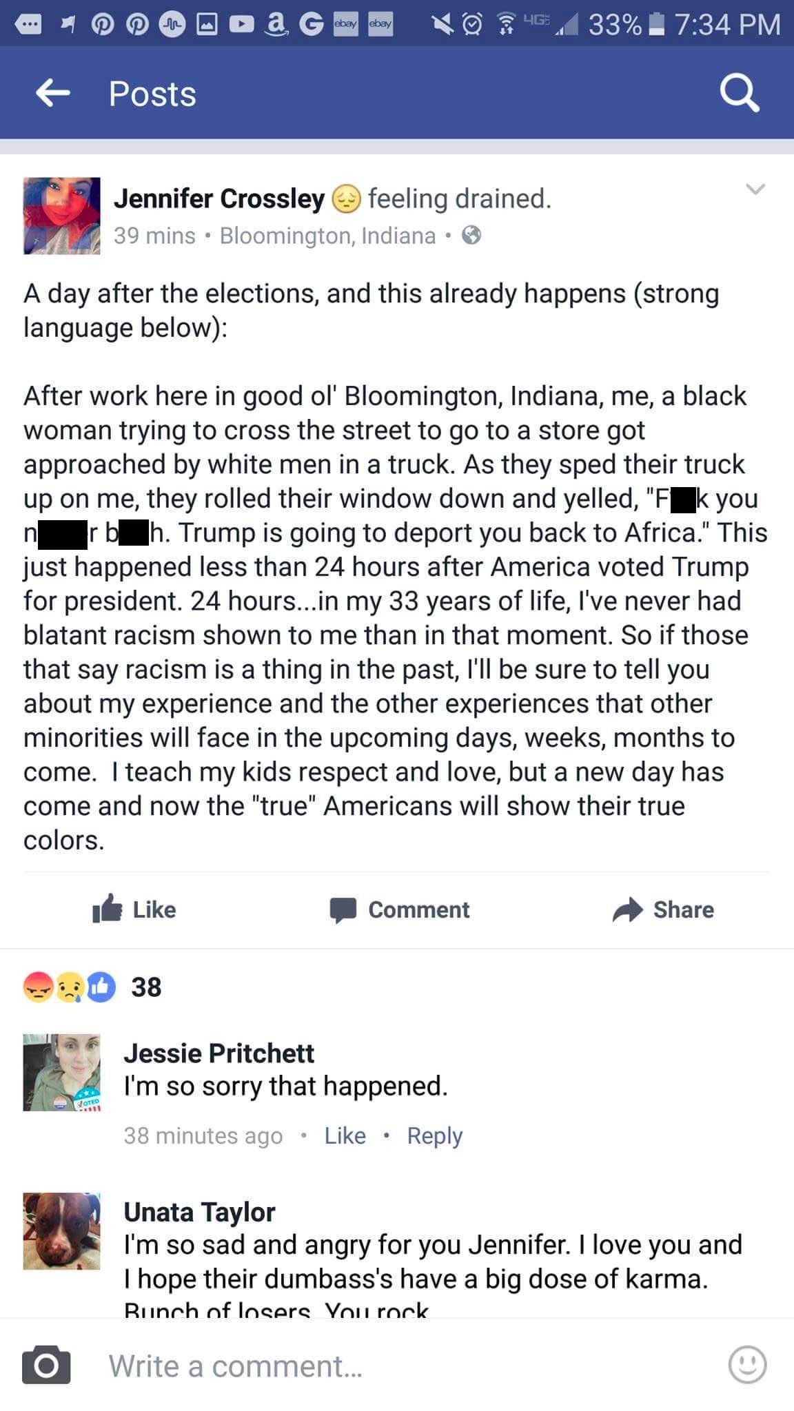 Photo from Shaun King's Twitter account