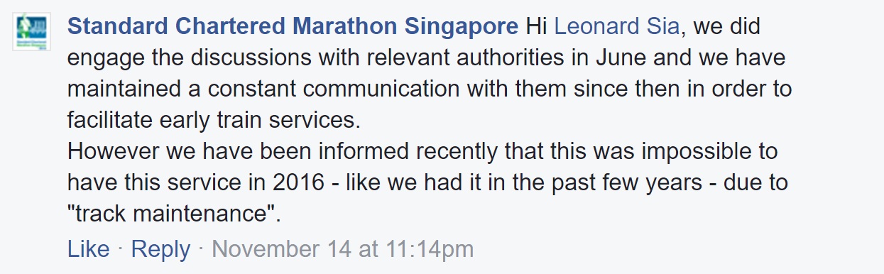Source: Standard Chartered Marathon Singapore Facebook.