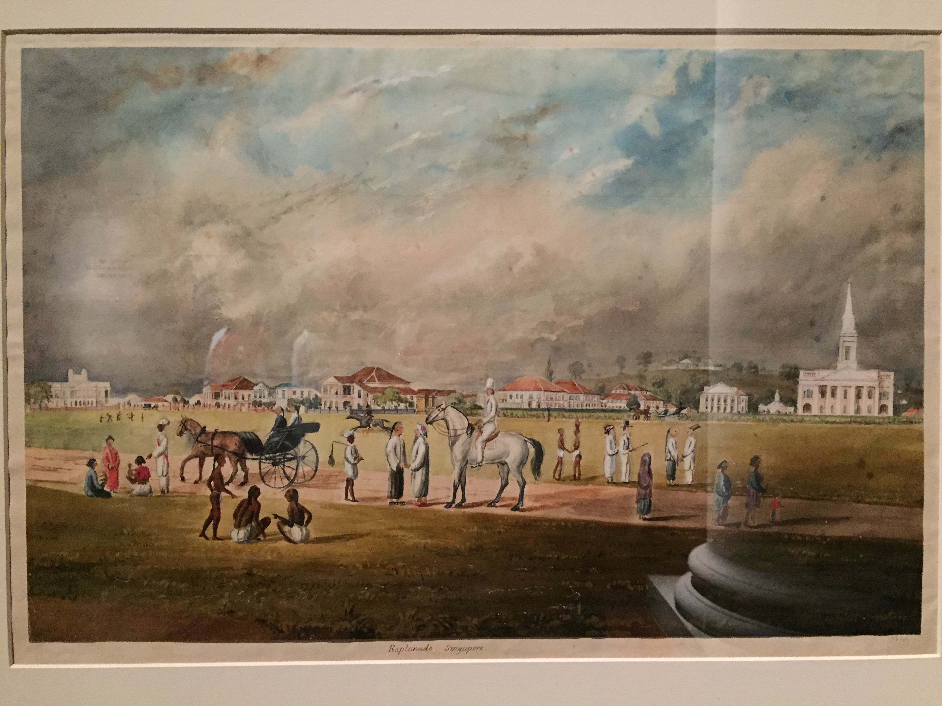 View of Padang 1847