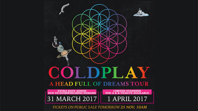 coldplay tour singapore 2023