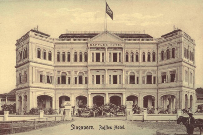 Raffles Hotel. Source. 