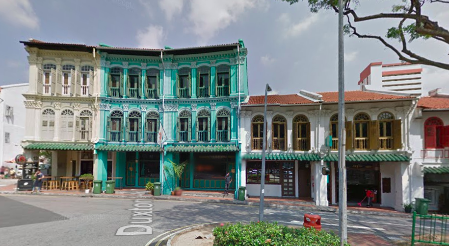 Duxton Hill shophouses