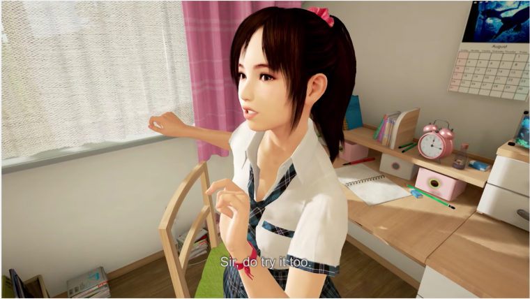 Japanese Vr Game That Lets You Be A Private Tutor To A Girl Is For Educational Purposes And 