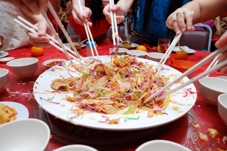 Image from Thinkstock 2015 Yee Sang Prosperity Toss YuSheng Chinese New Year Dish