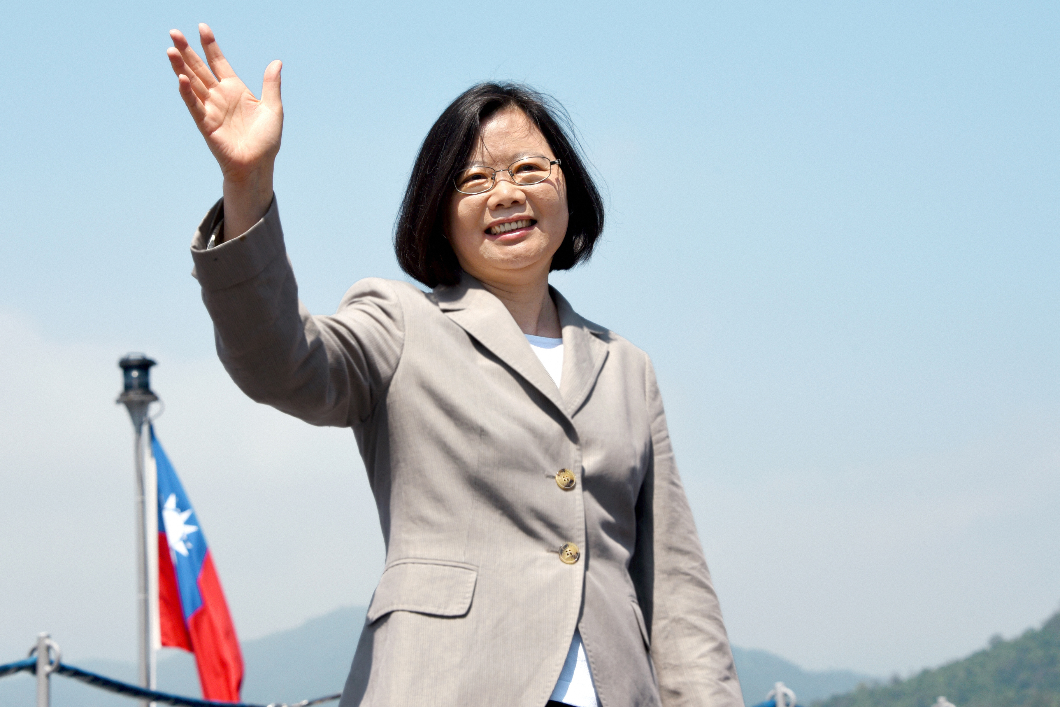 Taiwan President Tsai Ing-wen. (Source: Getty Images)