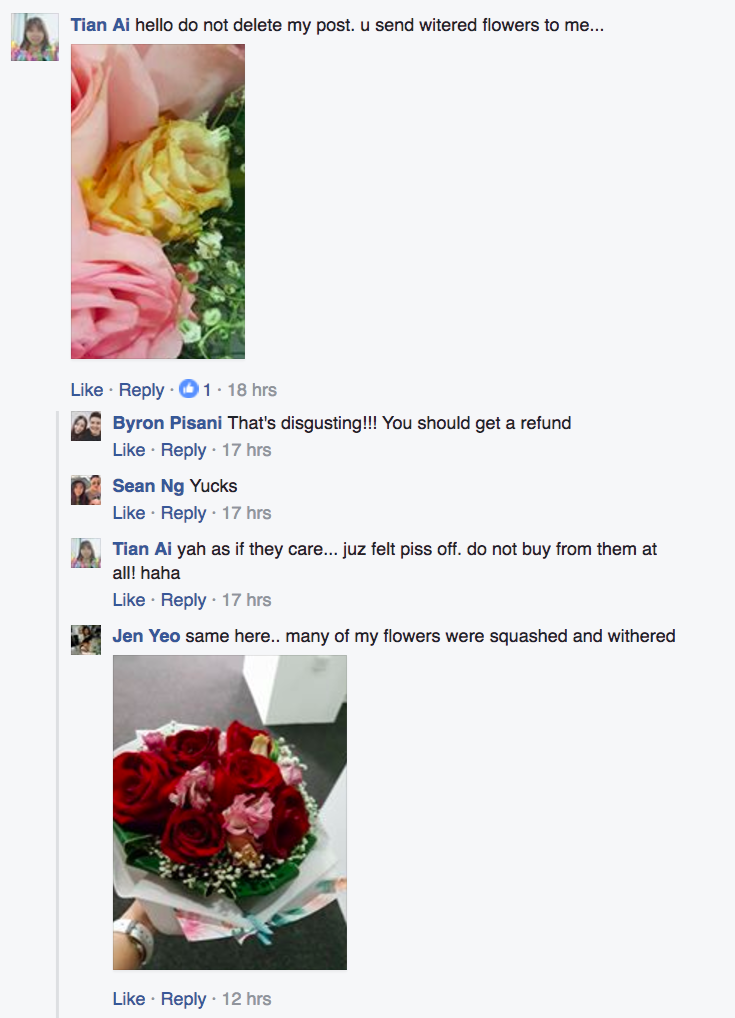 Singapore florist Floral Garage ruins Valentine's Day for at least 200 ...