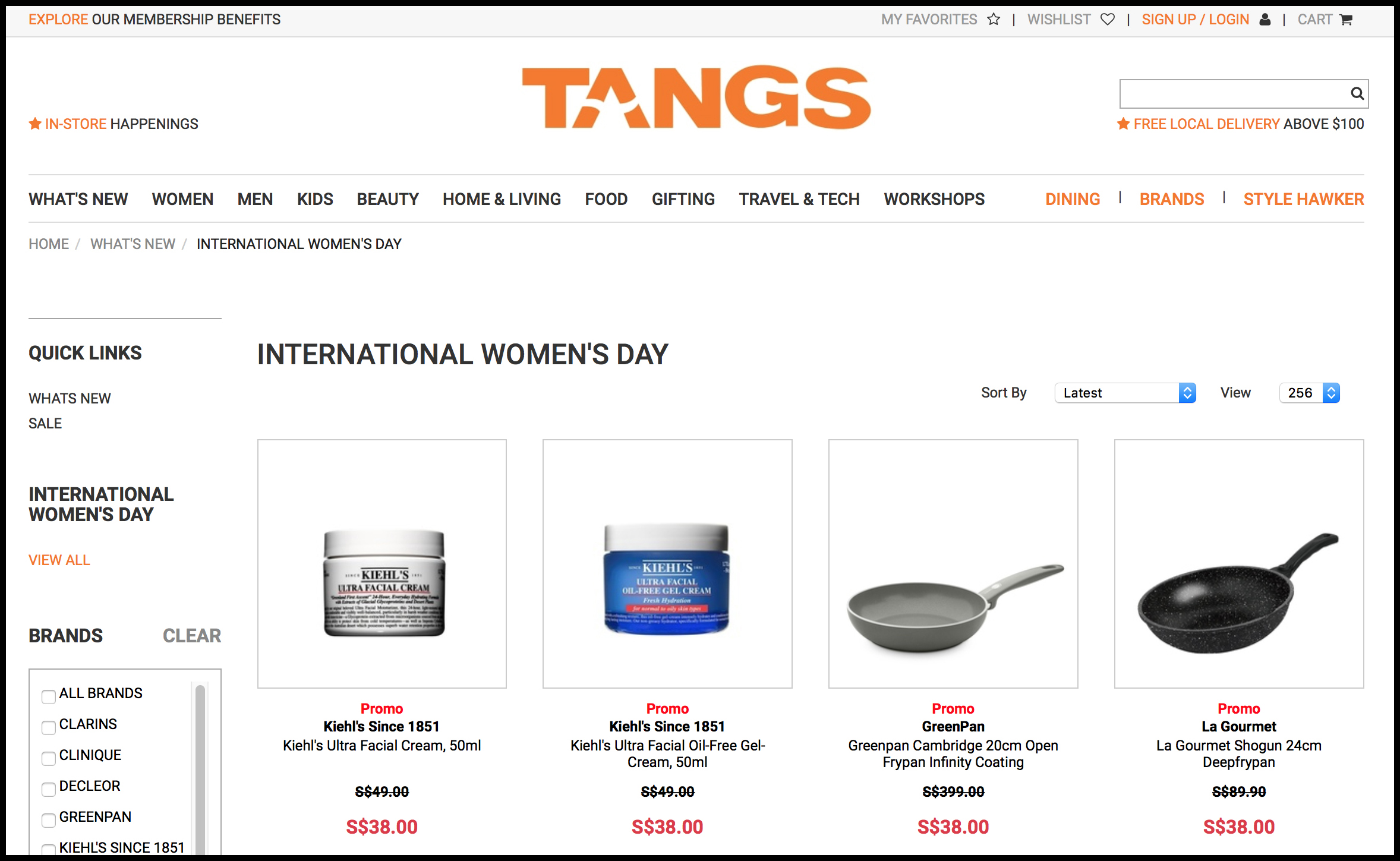 TANGS international women day 2017