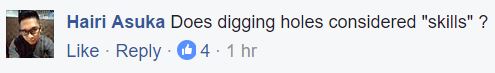Certainly takes skill to dig a hole outfield without striking 'black gold'
