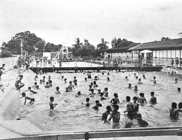Spores First Public Swimming Pool Was Converted From A Reservoir