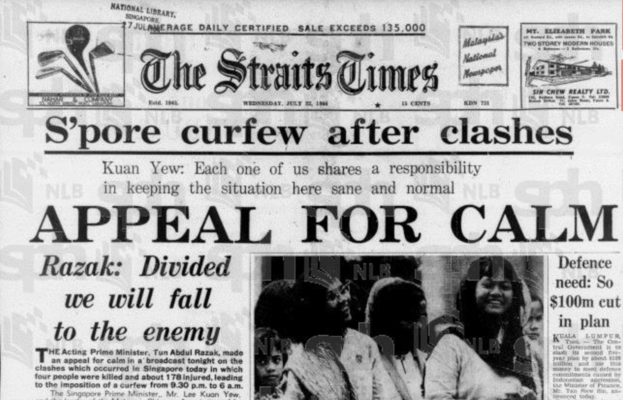 See the realities of S'pore's 1964 racial riots from these stories ...