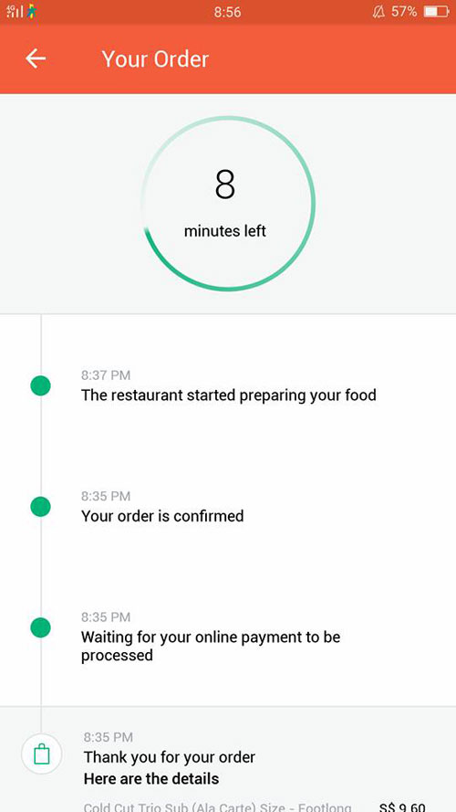 Foodpanda order 2024