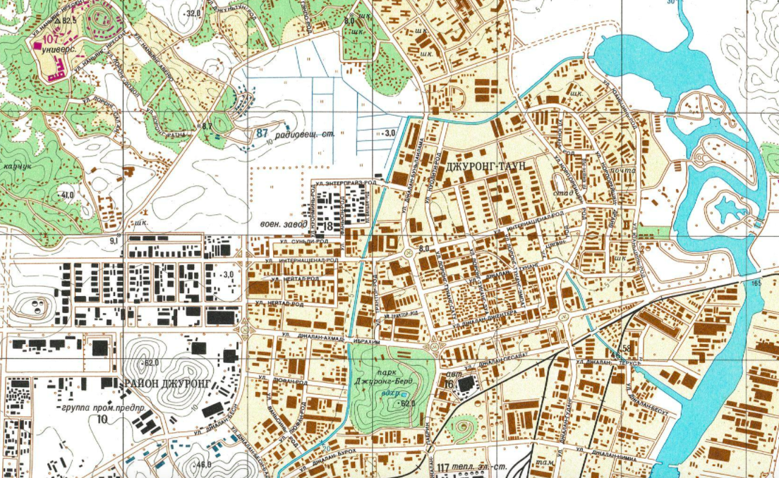 Soviet military mapped S'pore in extremely great detail during Cold War ...