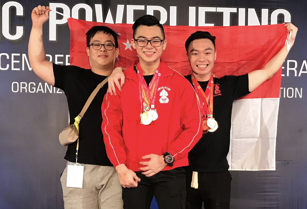 S’pore powerlifter Matthew Yap smashes 3 world records, 2 national ...
