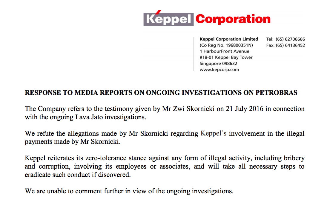 Keppel O M Corruption Scandal Explained Mothership Sg News From Singapore Asia And Around The World