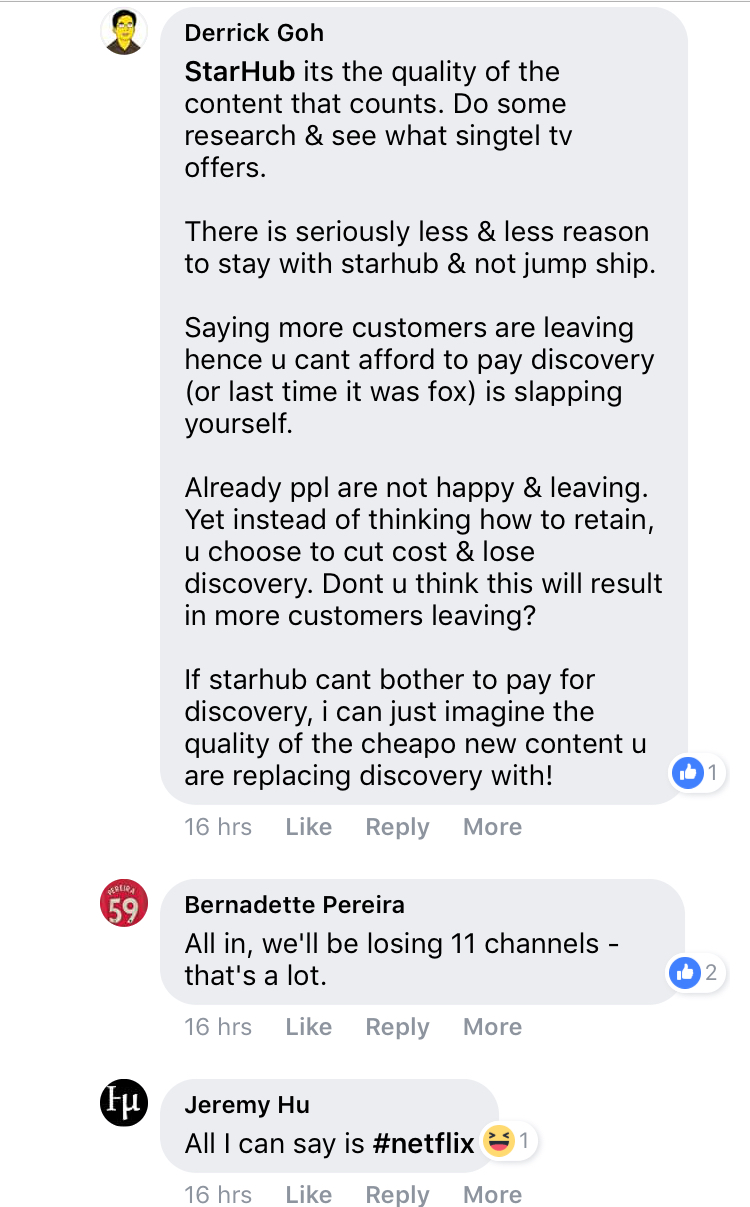 Discovery Sea Called Out For Trying To Rally Fans To Lobby Starhub To 