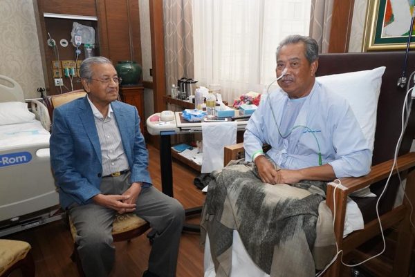 Hospital muhyiddin masuk PM Tan