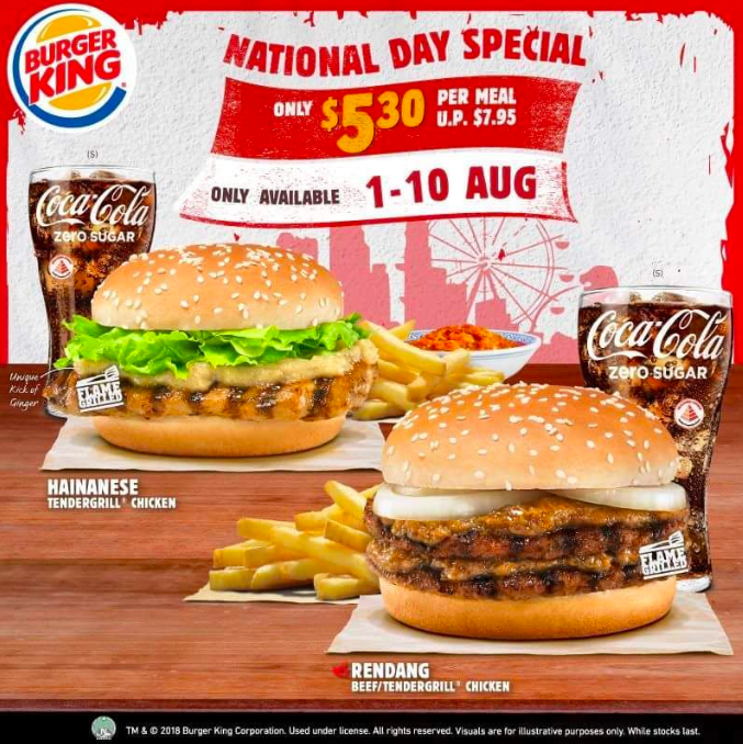 Here's a collection of food promos all over S'pore for National Day ...