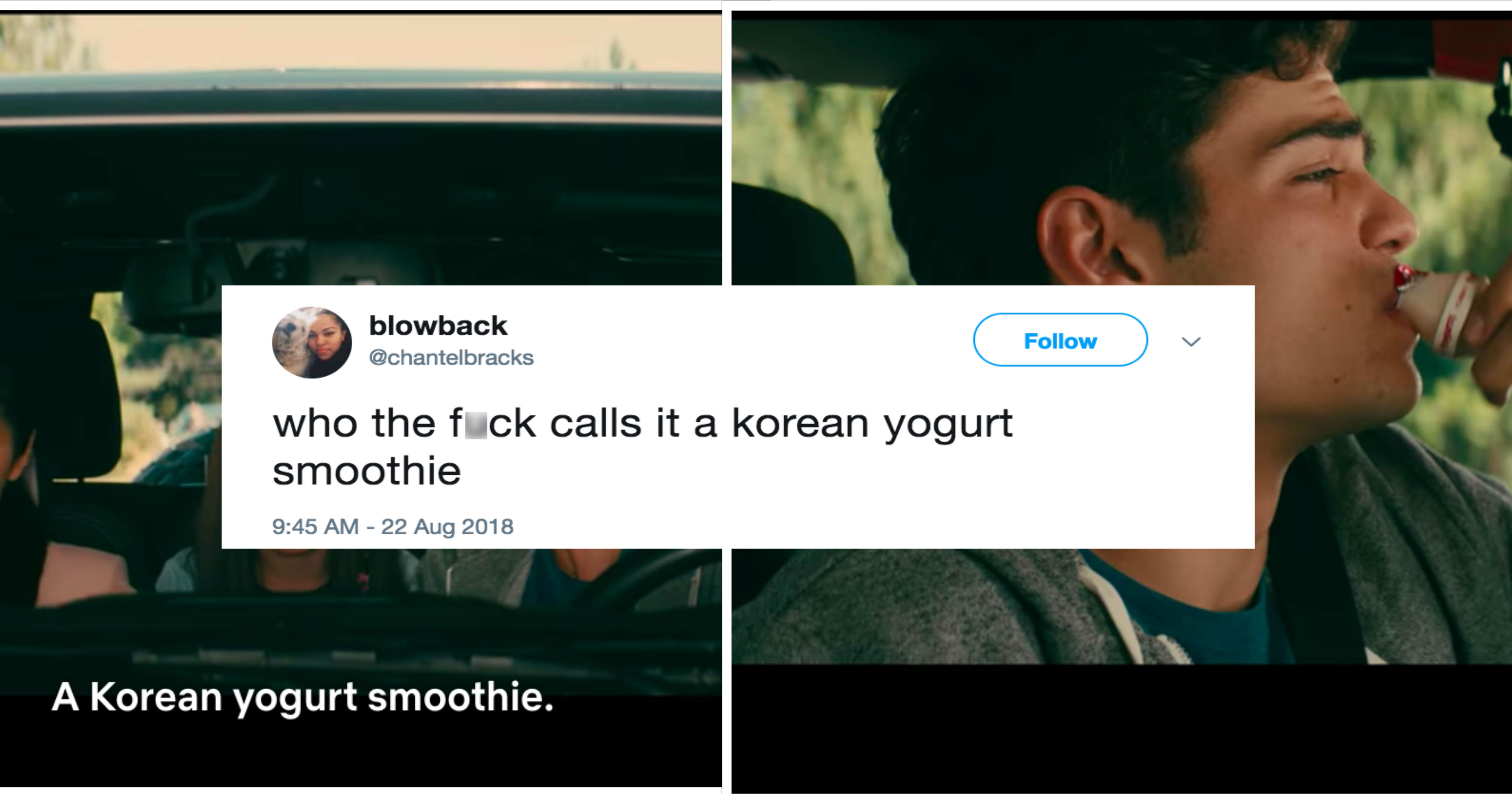 Netflix film calling Yakult a "Korean Yogurt Smoothie" triggers Yakult