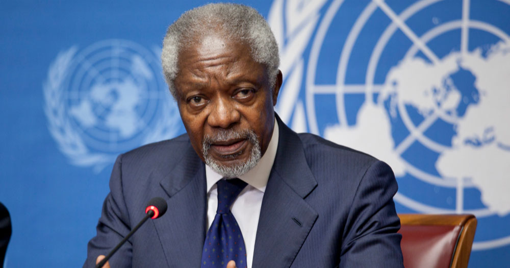 Kofi Annan passes away aged 80 - Mothership.SG - News from Singapore