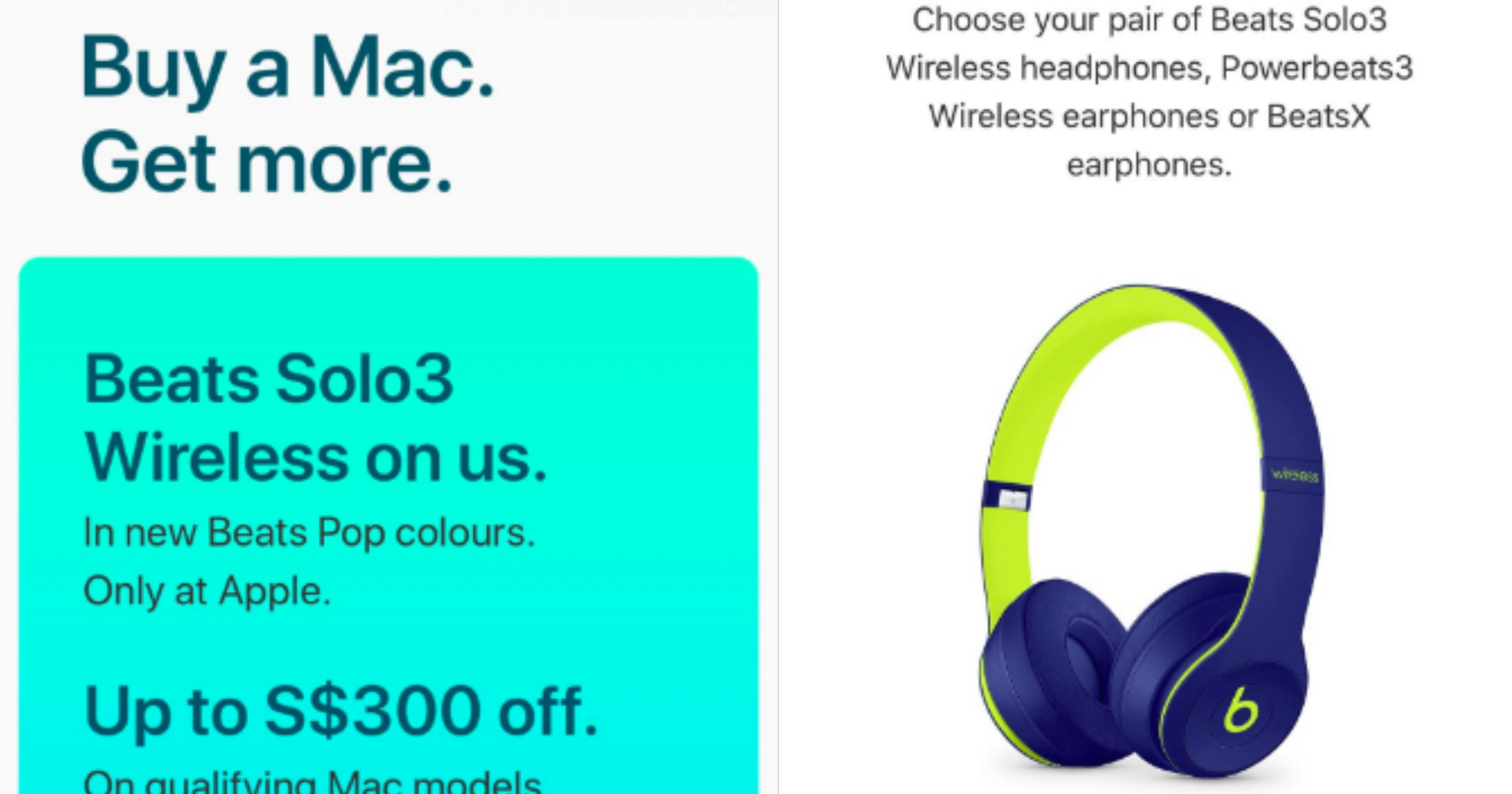 apple student discount and free beats