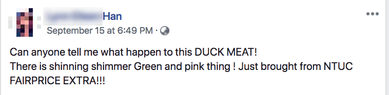 Ever Encountered Any Rainbow ish Duck Meat Before Here s What That 