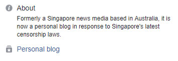 States Times Review Announces It Is Closing Down In Response To S Pore   States Times Review Personal Blog 