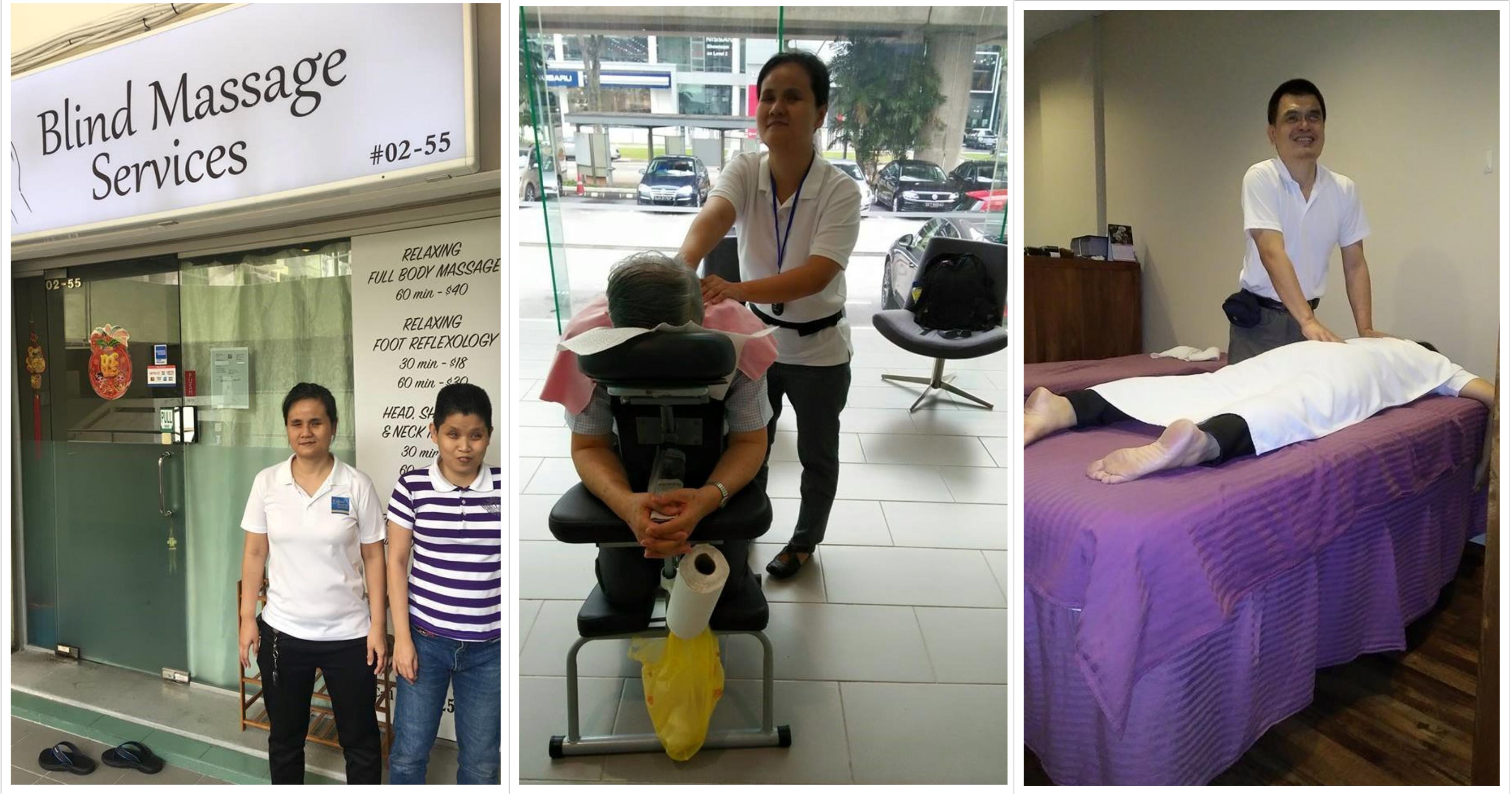 Massage Place In Tanjong Pagar With Blind Masseurs Gets Rave Reviews From Customers Mothership