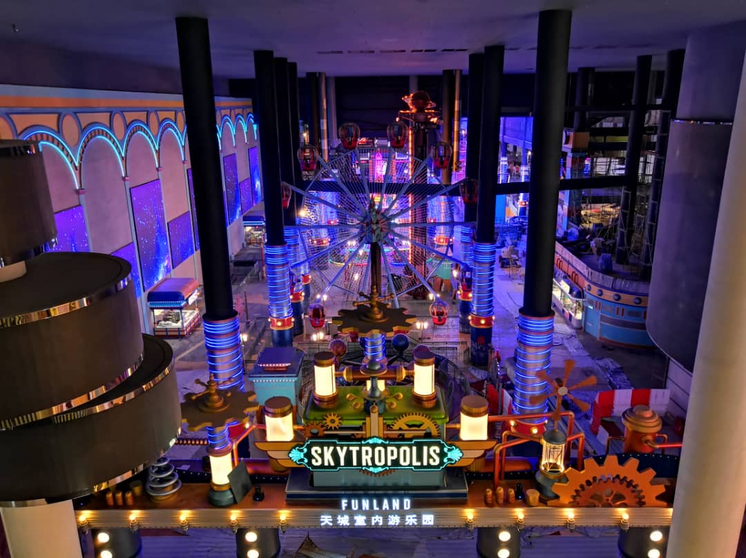 Genting indoor theme park Skytropolis Funland opening ...
