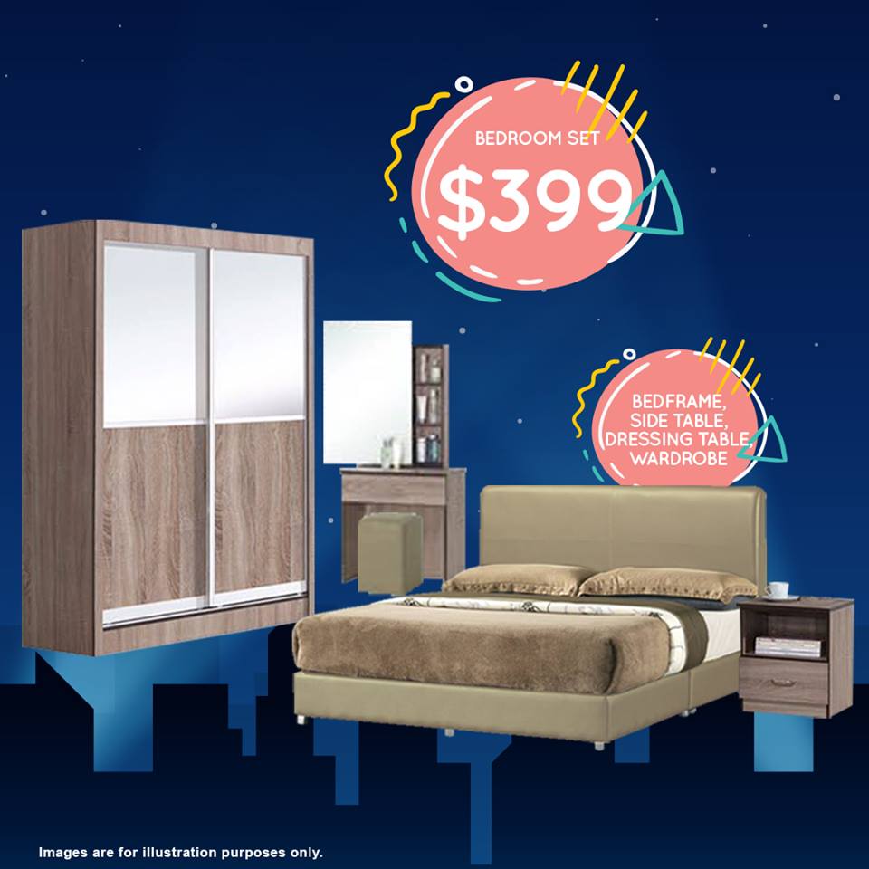 There's a onenightonly furniture clearance sale tonight at Tai Seng